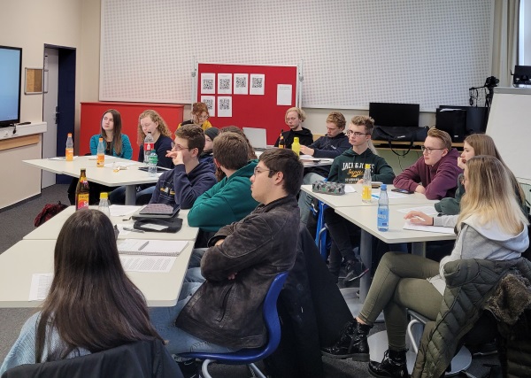 Lerngruppe in der Schule