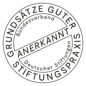 Logo-Grundsaetze-guter-Stiftungspraxis-schwarz Die EWE Stiftung ist für die Grundsätze guter Stiftungsarbeit vom Bundesverband Deutscher Stiftungen anerkannt