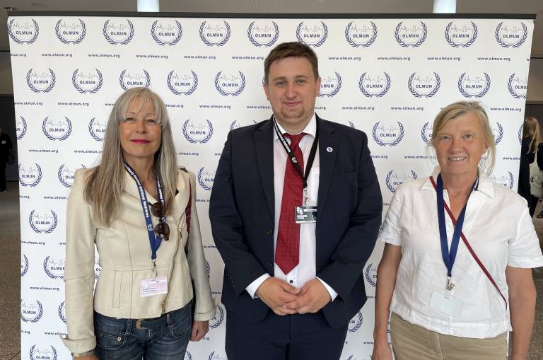 Dr. Stefanie Abke, Jakob Jasper Eriksen (Schatzmeister), Renate Eriksen (Eriksen Stiftung)
