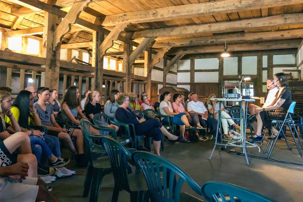Eine Lesung im Rahmen Formats EWE Stiftung unterwegs